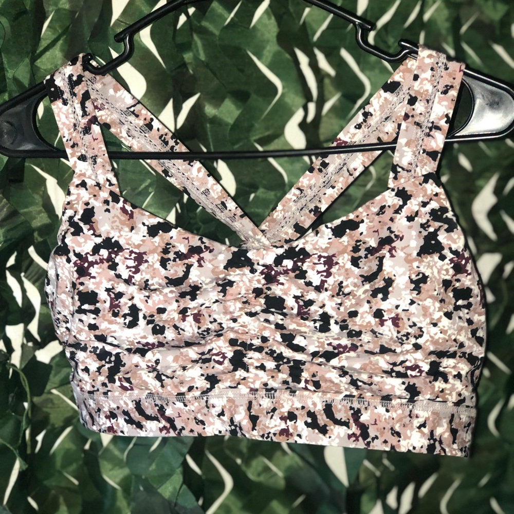 Camo Print Sports Bra